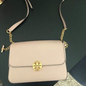 Chelsea Crossbody Shell Pink Bag - Tory Burch